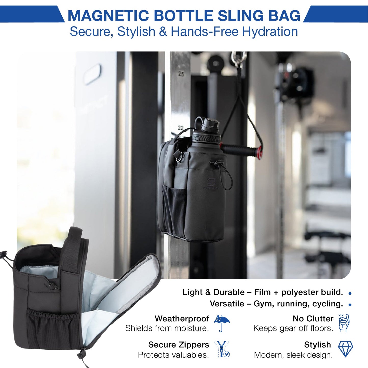 MagGrip Gym Travel Bag